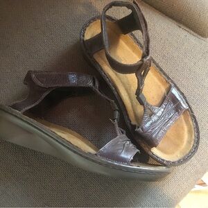 Naot Dark Brown Women's Sandals